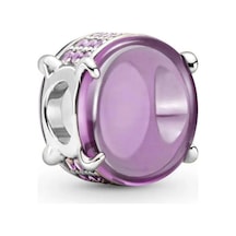 Nur Silver Murano Gümüş Charm Nur-bl00436