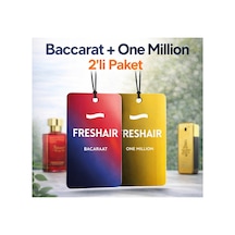 Araç Kokusu 2'li Set Baccarat & One Million Oto Asma Koku Kalıcı Araç Parfümü