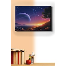 Webstyle Sayılarla Boyama Seti Kasnaklı Fantazi Gökyüzü 50 X 65 Cm