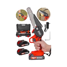 Ayrex Alman 128 Vf 10 Ah Çelik Şanzuman Akülü Dal Kesme Budama Testere Bıçkı Makinesi 15 Cm