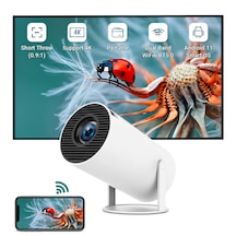 Hy300 Pro Taşınabilir Android 11 Bluetooth Full Hd Projeksiyon