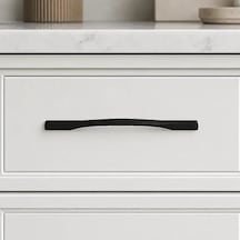 Özen Mobilya Kulbu Siyah Renk 224mm Kulp Ö612-224-02 Çok Renkli