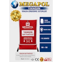 Yangın Battaniyesi 100 100 Ebatında, Mutfak Yangınları Yangın Battaniyesi