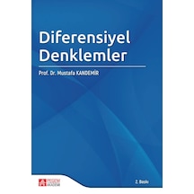 Diferensiyel Denklemler -  Pegem Akademi Yayıncılık