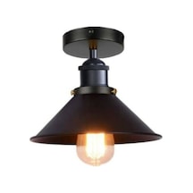 Mylights Retro Rustik Vintage Metal Avize Armatür 22 Cm En