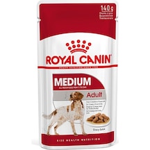 Royal Canin Medium Adult Orta Irk Yetişkin Köpek Yaş Maması 10 x 140 G