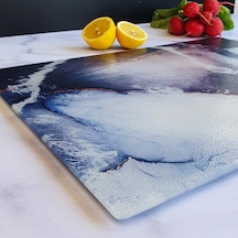 Cam Kesme Tahtası Buzlu Cam - Ocean 30cm X 40cm Cam Kesme Tah