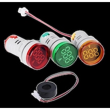 Ad22-22a 22mm Dijital Ampermetre 0-100a Ac Sarı