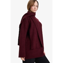 Defacto Regular Fit Triko Tunik G7238ax25cwbn474 Kahve-bn474