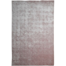 Çam Halı Emboss Jr 67 Pink Modern Desen Yeni Zellanda Yünü Ve Viskon El Dokuması Halı - 200x290 Pembe