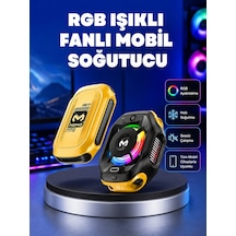 Type-c Girişli Aı Modlu Yüksek Performanslı Telefon Soğutucu Yeni Nesil - Lisinya
