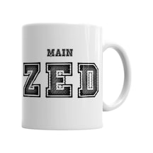 Main Zed One Branca Kupa Bardak Porselen Karışık