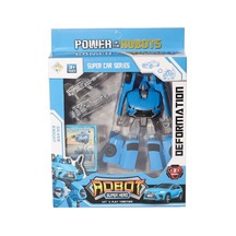Hy-8877 Dönüşebilen Transformers Kartlı Araba Çok Renkli