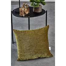 Komfort Home Düz Açık Yeşil İç Dolgulu Kırlent 45x45cm / 1 Adet Karışık/Çok Renkli