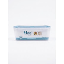 Moonstar Mlock Kilitli Saklama Kabı Sızdırmaz Kilitli Kapaklı Bakliyat Ve Kuru Gıda Erzak Kabı, Mat Şeffaf Plastik Düzenleyici Kutusu Bpa İçermez 1250ml