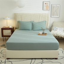 Lastiksiz Çift Kişilik Çarşaf Takımı 220x240 Çarşaf + 2 Yastık Kılıfı Adaçayı