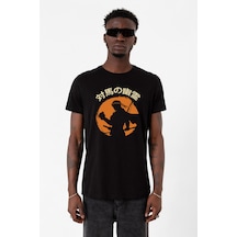 Ghost Of Tsushima The Island Japanese Siyah Erkek Tshirt Çok Renkli