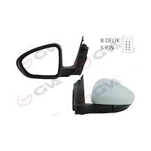 Gva Dış Dikiz Aynası Sol Egea 15 Elektrikli+ısıtmalı+astarlı+konveks 5 Fiş Vm-6157ehpl