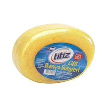 Titiz Lifli Banyo Süngeri Sarı