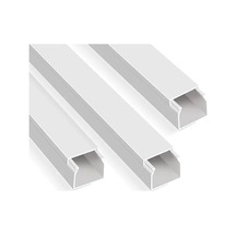 Metre 12x12mm Kendinden Yapışkanlı Kablo Kanalı 4m 10 Adet X 40cm Kablo Gizleyici