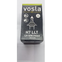 Vosla H7 12v 55w Halogen Far Ampülü Longlife İki Kat Fazla Uzun Ömürlü