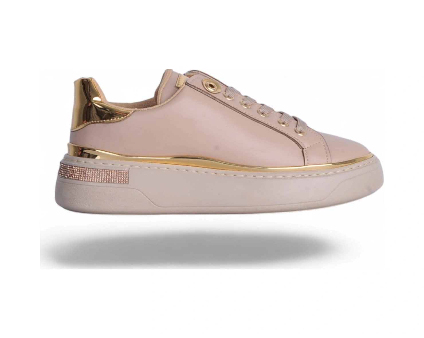 Moda Ayakkabı 1255 Taba Kadın Spor Ayakkabı Taba