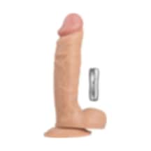 Hızlı Express Tam Realistik Titreşimli 24 CM Gerçekçi Ten Dokusunda Yapay Penis