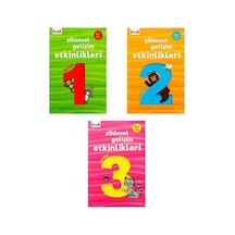 +4 Yaş Zihinsel Gelişim Etkinlikleri 3’Lü Kitap Seti Eolo Yayınl