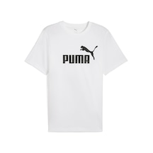 Puma ESS No. 1 Logo Tee Unisex  Beyaz Tişört