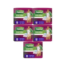 Depend Emici Külot Kadın Hasta Bezi Ekstra Büyük Boy 5 x 30'Lu