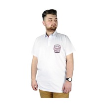 Mode Xl Erkek T Shirt Polo Legendary Team 22314 Beyaz 001