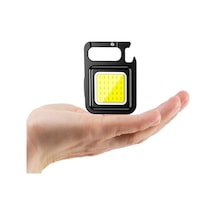 Cob Mini Led El Feneri Karabinalı Mıknatıslı Su Geçirmez 800mah