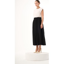 Bsc Pliseli Siyah Etek 001