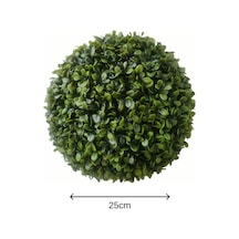 Yapay Top Şimşir 25 Cm Çap Çok Renkli