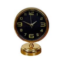 Büro Ev Ofis Hediyesi İçin 20x25cm Golden Metal Masa Saati Diğer Büro Ev Ofis Hediyesi İçin 20x25cm Golden Metal Masa Saati Diğer
