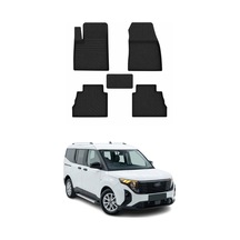 Ford Courier 2 2024-2026 Uyumlu 4d Havuzlu Paspas Kauçuk Siyah 5 Parça