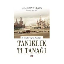 Tanıklık Tutanağı - Şostakoviç'in Anıları - Solomon Volkov - Say Yayınları