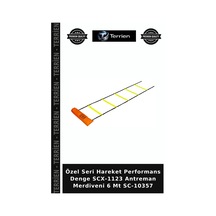 Özel Seri Hareket Performans Denge Scx-1123 Antreman Merdiveni 6 Mt Sc-10357 Çok Renkli