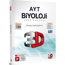 3d Yayınları Ayt Biyoloji Soru Bankası 2026