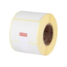 Tanex Barkod Etiketi Termal Eco 60X25 Mm 40 Mm Çap 1000 Li 1 Li