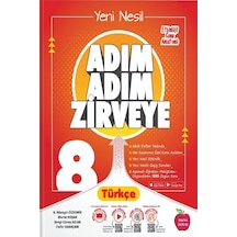 Newton 8.Sınıf Lgs Adım Adım Zirveye Türkçe Soru Bankası