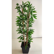 Rüzgar Yapay Çiçekçilik 110 Cm 5 Li Bambu Ağacı Yeşil