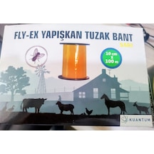 Fly-ex Yapışkan Tuzak Bant 10 CM x 100 M