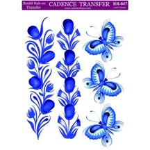Cadence Renkli Rub-on Transfer 17x25 Cm. Rr-047