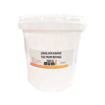 Toz Mum Boyası Çikolata Kahve 500 G Renksiz