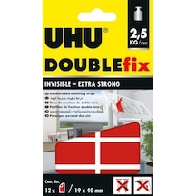 Doublefix Şeffaf Güçlü Montaj Şeridi