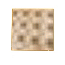 12X12 Cm Delikli Bakır Plaket