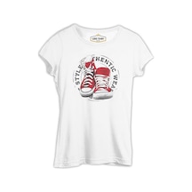 Red Wear - Ayakkabı Beyaz Kadın Tshirt 001