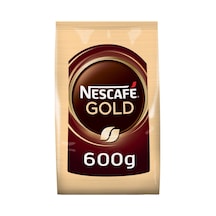 Nescafe Gold Ekonomik Kahve 600 G - Yüksek Kalite Çekirdeklerden Tarı Çözünebilir