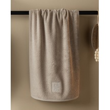 Madame Coco Rusea %100 Pamuk Nakışlı Yüz Havlusu - Bej - 50x76 Cm 8684427301401 Çok Renkli